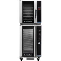 Moffat E33T5/P10M Turbofan Bolt Half Size Electric Touch Screen Convection Oven with Steam Injection and 10 Tray Holding Cabinet / Proofer - 208V, 1 Phase