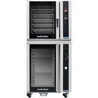 Moffat E35D6/P85M12 Turbofan Full Size Electric Digital Convection Oven with Steam Injection and 12 Tray Holding Cabinet / Proofer - 220-240V, 3 Phase
