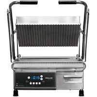 Proluxe CSD1515PEB Vantage CS Panini Sandwich Grill with Grooved Plates - 15 inch x 15 inch Cooking Surface - 240V, 2800W