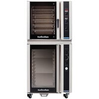 Moffat E35D6/P85M12 Turbofan Full Size Electric Digital Convection Oven with Steam Injection and 12 Tray Holding Cabinet / Proofer - 208V, 3 Phase