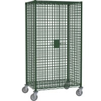 Mobile green wire security cage
