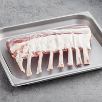 Strauss 22-24 oz. Australian Grass-Fed Frenched Lamb Rack - 12/Case