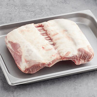 Strauss 18-20 oz. New Zealand Grass-Fed Frenched Lamb Rack - 16/Case