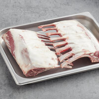Strauss 16-18 oz. Australian Grass-Fed Frenched Lamb Rack - 20/Case
