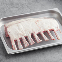 Strauss 28 oz. Australian Grass-Fed Frenched Lamb Rack - 12/Case