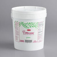 Rich's Bettercreme Green Whipped Icing - 9 lb. Pail
