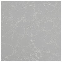 Art Marble Furniture Q415 30 inch x 30 inch Nebula Gray Quartz Tabletop