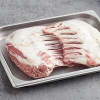 Strauss 18-20 oz. Australian Grass-Fed Frenched Lamb Rack - 20/Case