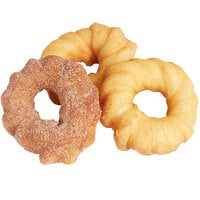 Rich's 2 oz. Ready-to-Finish Churro Donut with Cinnamon Sugar Packets - 96/Case