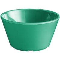 Acopa Foundations 8 oz. Green Melamine Bouillon Cup - 12/Case