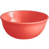 Acopa Foundations 15 oz. Orange Melamine Nappie Bowl - 12/Case