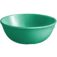 Acopa Foundations 11 oz. Green Melamine Nappie Bowl - 12/Case