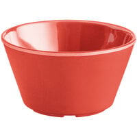 Acopa Foundations 8 oz. Orange Melamine Bouillon Cup - 12/Case