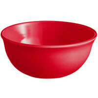 Acopa Foundations 15 oz. Red Melamine Nappie Bowl - 12/Case