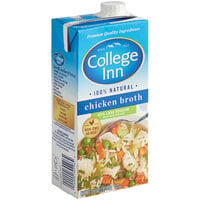 College Inn 32 oz. Less Sodium Chicken Broth - 12/Case