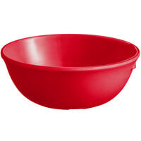 Acopa Foundations 11 oz. Red Melamine Nappie Bowl - 12/Case