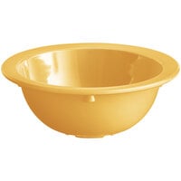 Acopa Foundations 13 oz. Yellow Narrow Rim Melamine Grapefruit Bowl - 12/Case