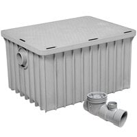 Endura 3950A04T 100 lb. 50 GPM Grease Trap with 4 inch Threaded Connections