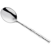 Acopa Heika 6 3/4 inch 18/10 Stainless Steel Extra Heavy Weight Bouillon Spoon - 12/Case