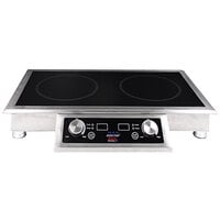 Spring USA SM-251-2CR MAX Induction Reconfigurable Cook and Hold Double Induction Range - 208-240V, 5000W
