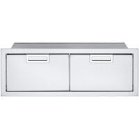 Crown Verity IBI42-DD Infinite Series 42 inch Built-In 2 Drawer Horizontal Storage Compartment