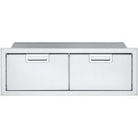 Crown Verity IBI42-DD Infinite Series 42" Built-In 2 Drawer Horizontal Storage Compartment