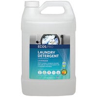 ECOS PL9755/04 Pro 1 Gallon Lavender Scented Liquid Laundry Detergent - 4/Case