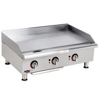 APW Wyott GGM-36i 36" Countertop Griddle - 75,000 BTU