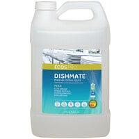 ECOS PL9720/04 Pro Dishmate 1 Gallon Pear Scented Manual Dishwashing Liquid - 4/Case