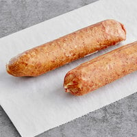 Warrington Farm Meats 7" Smoked Kielbasa Sausage Links 1 lb. - 10/Case