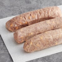 Warrington Farm Meats Bacon Cheddar Bratwurst Links 1 lb. - 20/Case