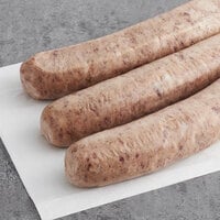 Warrington Farm Meats 7" Sweet Italian Sausage Links 1 lb. - 10/Case