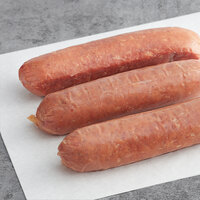 Warrington Farm Meats Smoked Mild Hot Sausage Links 1 lb. - 20/Case