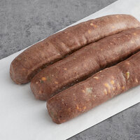 Warrington Farm Meats Philly Cheesesteak Beef Sausage Links 1 lb. - 20/Case