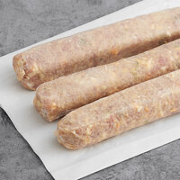 Warrington Farm Meats Chicken Cheesesteak Sausage Links 1 lb. - 20/Case
