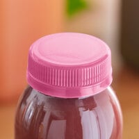 Pink Tamper-Evident Cap for Juice Bottles - 2500/Case