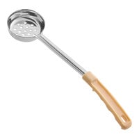 Choice 3 oz. Ivory Perforated Portion Spoon