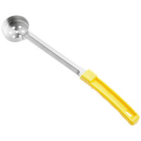 Choice 1 oz. Yellow Perforated Portion Spoon