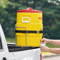 Igloo 4101 10 Gallon Yellow Insulated Beverage Dispenser / Portable Water Cooler