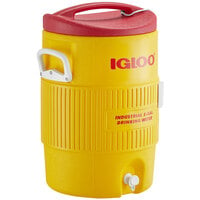 Igloo 4101 10 Gallon Yellow Insulated Beverage Dispenser / Portable Water  Cooler