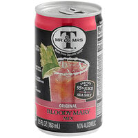 Mr. & Mrs. T 5.5 fl. oz. Bloody Mary Mix Can - 24/Case