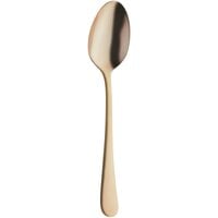 Amefa 1410AUB000325 Austin Gold 8 1/16 inch 18/0 Stainless Steel Heavy Weight Tablespoon / Serving Spoon - 12/Case