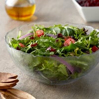 Carlisle 690907 Petal Mist 2.4 Qt. Clear Polycarbonate Bowl