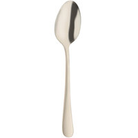Amefa 1410AVB000325 Austin Champagne 8 1/16 inch 18/0 Stainless Steel Heavy Weight Tablespoon / Serving Spoon - 12/Case