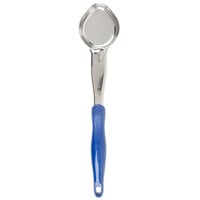 Vollrath 6412230 Jacob's Pride 2 oz. Blue Solid Oval Spoodle® Portion Spoon