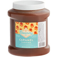 Creamery Ave. Caramel Dessert / Sundae Topping 1/2 Gallon - 6/Case