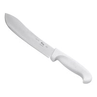 Choice 8" Butcher Knife with White Handle