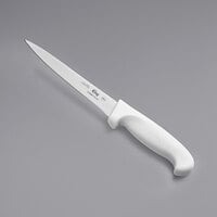 Choice 7 inch Flexible Fillet Knife with White Handle