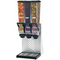 Server SLMDFD 88740 Slimline™ 2 Liter Triple Canister Food and Candy Dispenser