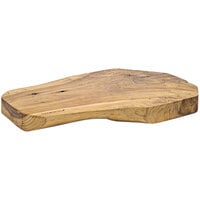 Front of the House SPT046NAW20 ROOT 16" x 10" Natural Wood Serving Board - 2/Case